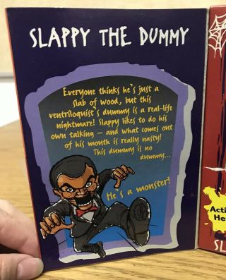 GOOSEBUMPS COLLECTIBLE NIGHT OF THE LIVING DUMMY,  Slappy The Dummy,  NOS 3