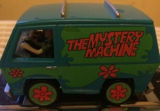 Hot Wheels Scooby Doo The Mystery Machine Elite One Bcj81 Nrfb 2013 Aqua 1:50