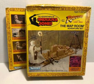 Vintage Rare 1982 Kenner The Adventures Of Indiana Jones The Map Room