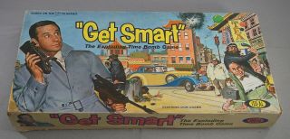 1965 Get Smart The Exploding Time Bomb Game Board Game By Ideal