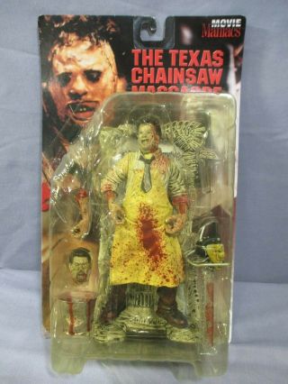 Movie Maniacs Leatherface The Texas Chainsaw Massacre Action Figure Mcfarlane