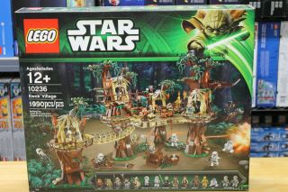 Lego Star Wars 10236 Ewok Village Box Retired Set Rare