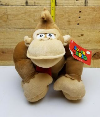 Nwt 7 " Nintendo Mario Bros Donkey Kong Plush Toy Stuffed Licensed
