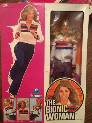 From 1970 Bionic Woman " Doll1 Edition W/ Box Nrfb