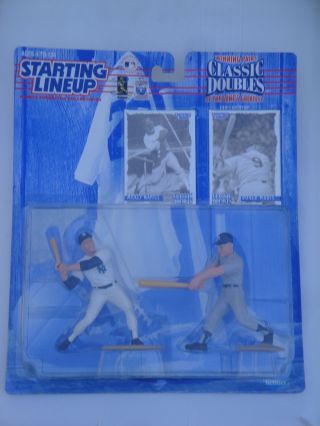 1997 Starting Lineup Mickey Mantle Roger Maris York Yankees Classic Double