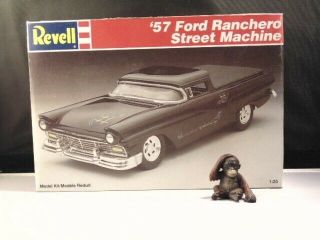 Revell 1/25 Scale 1957 Ford Ranchero Street Machine Kit 7142 (plus Bonus)