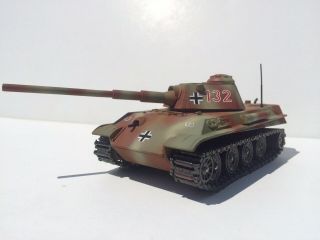 Tank Museum Solido Panther F With 88mm Cannon And Box Panzer Char 1/50
