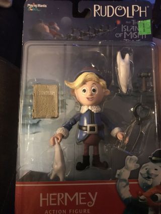 Hermey Playing Mantis Rudolph & The Island Of Misfit Toys Action Figure