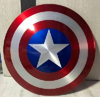 Legends Captain America 75th Anniversary Avengers Shield Alloy Metal Gif Toy 2
