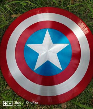 Legends Captain America 75th Anniversary Avengers Shield Alloy Metal Gif Toy 3