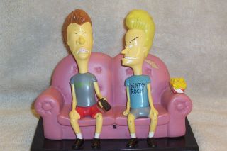 Talking BEAVIS AND BUTT - HEAD on the COUCH,  Remote Control Activated Audio 3
