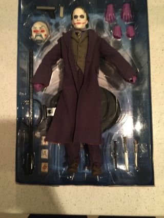 Batman The Dark Knight The Joker 1:6 Scale Deluxe Collector Figure Dc Direct