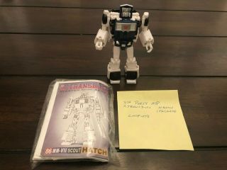 Transformers Toy X - Transbots Mm - Vii Hatch G1 Tailgate Animation Complete Loose