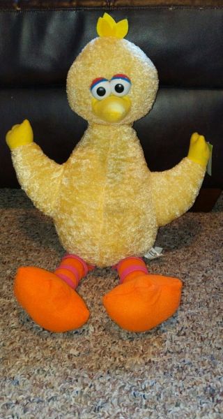 Nanco Sesame Street 2006 Big Bird Stuffed Plush Animal Toy 22 "