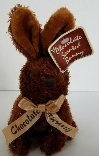 Stuffed Animal Dan Dee Brown Chocolate Bunny Rabbit 9 " Plush Collectors Choice