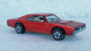 Vintage Redline Hot Wheels Custom Dodge Charger Mattel 1968 3