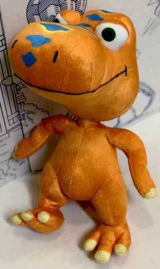 Dinosaur Train Buddy Plush Stuffed Animal Orange 12” Jim Henson Pbs T - Rex Toy