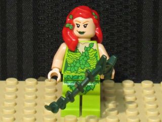 Lego Dc Comics Heroes Poision Ivy Minifigure Sh010 6860 10937 76035