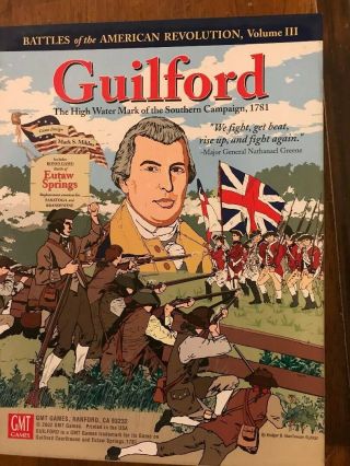 Gmt: Guilford: Battles Of The American Revolution Volume Iii: Unpunched