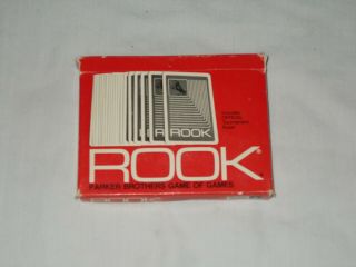 Vintage 1972 Parker Brothers Rook Card Game Complete Crisp Cards