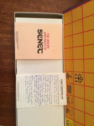 SENET Board Game 1977 Conceptual Games Egyptian King Tut Complete 3