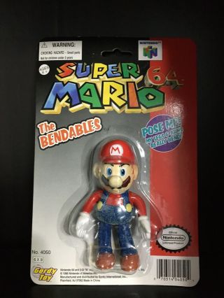 Mario 64 Bendable Figure Rare