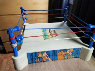 1985 Wwf Ljn Titan Ring Wrestling Superstars Wrestling Ring Vintage Toys Wwe