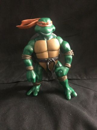 Teenage Mutant Ninja Turtles Michaelangelo Action Figure With Belt Vintage 2002