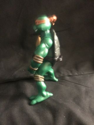 Teenage Mutant Ninja Turtles Michaelangelo Action Figure With Belt Vintage 2002 2