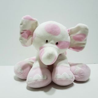 Kids Preferred Asthma Allergy Pink White Elephant Plush 7 " Soft Toy Stuffed