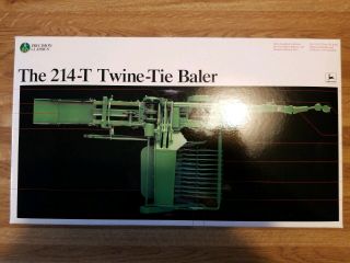 John Deere 214 - T Twine - Tie Baler Ertl Precision Classics 11 Die - Cast 1/16