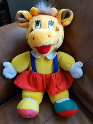 Vintage Toys R Us Gigi Geoffry Giraffe Plush 1993 Stuffed Animal