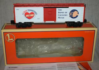 Lionel No.  6 - 19988 I Love Tennessee Boxcar O Gauge Home Of Country Music
