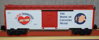 Lionel No.  6 - 19988 I Love Tennessee Boxcar O Gauge Home of Country Music 2