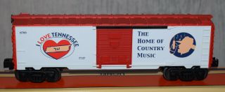 Lionel No.  6 - 19988 I Love Tennessee Boxcar O Gauge Home of Country Music 3