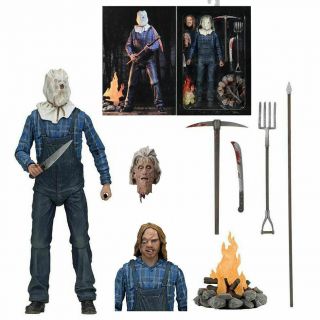7 " Action Figure Neca Friday The 13th Part 2 Jason Voorhees Ultimate 1:12 Scale