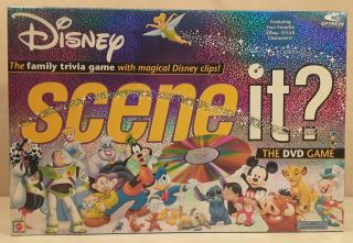 Disney Scene It Game Mattel Complete In 2004