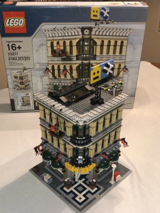 Lego Creator Grand Emporium (10211) Repacked W/box & Instructions Modular Set