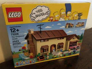 Lego The Simpsons House Set 71006 - Nisb -