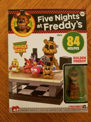 Mcfarlane Toys Five Nights At Freddys Office Desk Construction Set