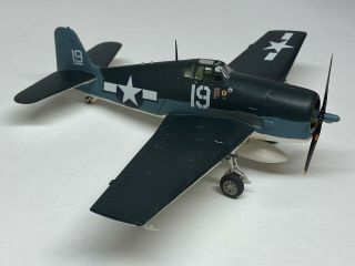 Grumman F6f Hellcat,  1/72,  Built & Finished For Display,  Airbrushed
