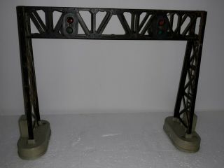 Vintage Lionel 450 Operating Signal Bridge
