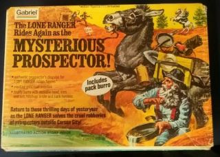 The Lone Ranger Rides Again As The Mysterious Prospector In The Box