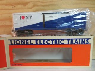 Lionel Train D&h Delaware Hudson I Love Ny Railroad Freight Box Car 6 - 9475