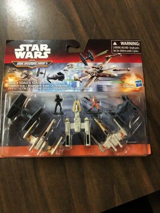 Star Wars A Hope Micro Machines Deluxe Pack Trench Run