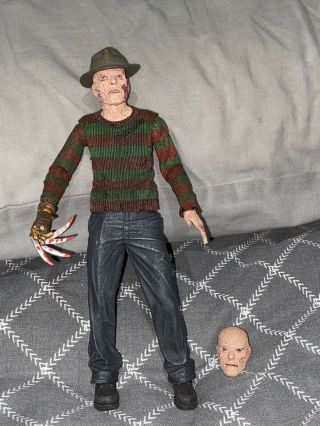 Freddy Krueger (2010) Neca 7 " Figure A Nightmare On Elm Street Rare Remake