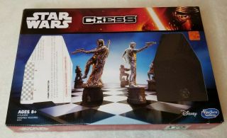 Disney Hasbro Star Wars The Force Awakens Classic Chess Set Complete,  32 Figures