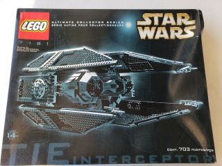 Legos Star Wars 7181 - Ultimate T I E Interceptor Collector Series