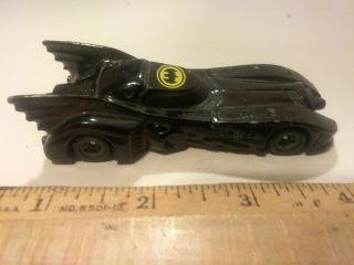 Vintage 1989 Ertl Diecast Batmobile Toy Car,  Batman,  Dc Comics,  Loose