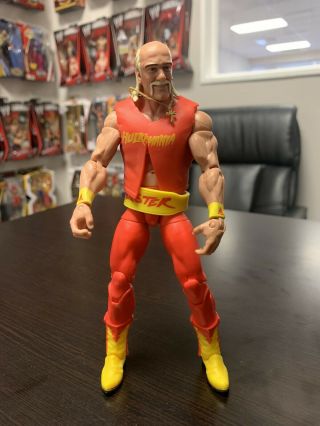 Wwe Hulk Hogan Elite Mattel Figure Loose Wcw Wwf